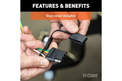 Custom Wiring Harness, 4-Way Flat Output, Select Hyundai Elantra Sedan Limited