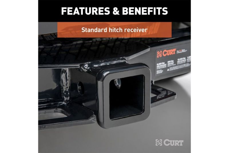 Class 4 Trailer Hitch, 2" Receiver, Select Dodge Sprinter 2500, 3500