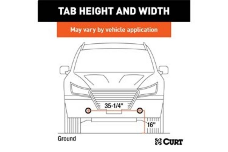 Custom Tow Bar Base Plate, Select Ford Edge, Lincoln MKX