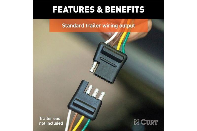 Custom Wiring Harness, 4-Way Flat Output, Select Kia Optima