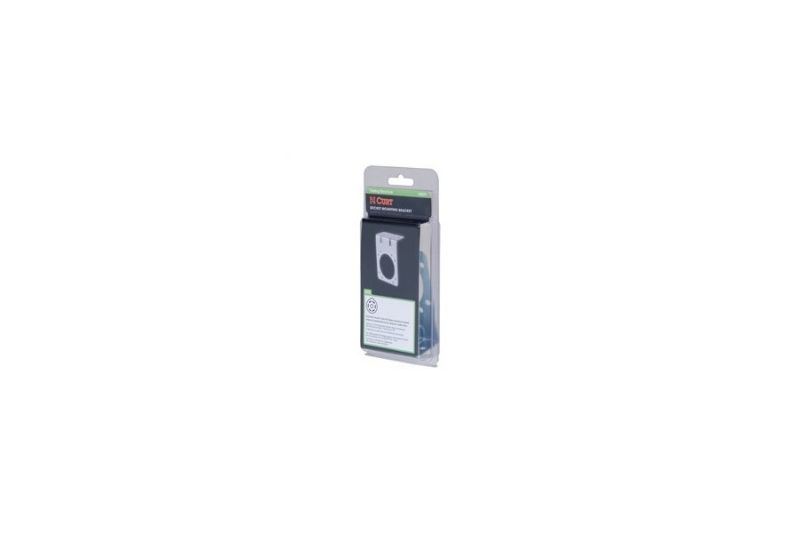 Connector Mounting Bracket for 7-Way RV Blade (Zinc, Packaged)