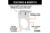 Connector Mounting Bracket for 7-Way RV Blade (Zinc, Packaged)