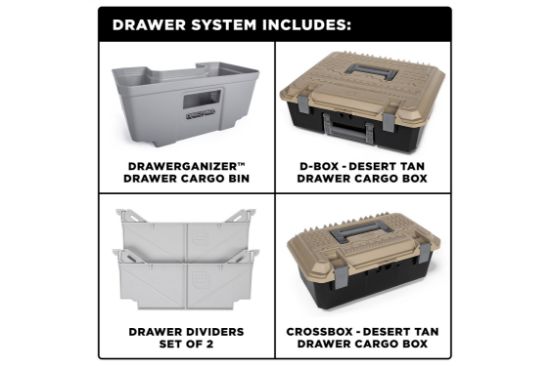 DECKED Truck Drawer System - DG3