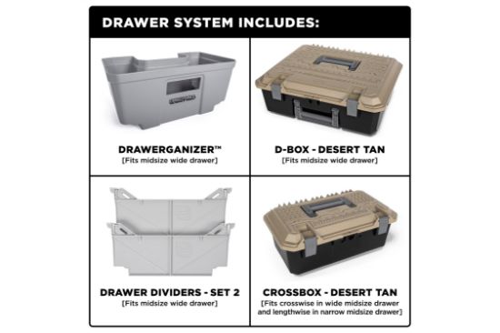 DECKED Truck Drawer System - MG3