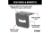 Connector Mounting Bracket for 4-Way Flat (Packaged)