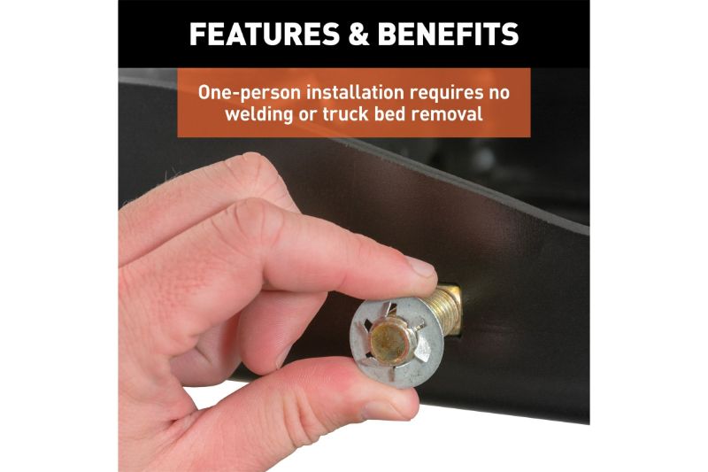 Double Lock EZr Gooseneck Hitch Kit with Brackets, Select Silverado, Sierra HD