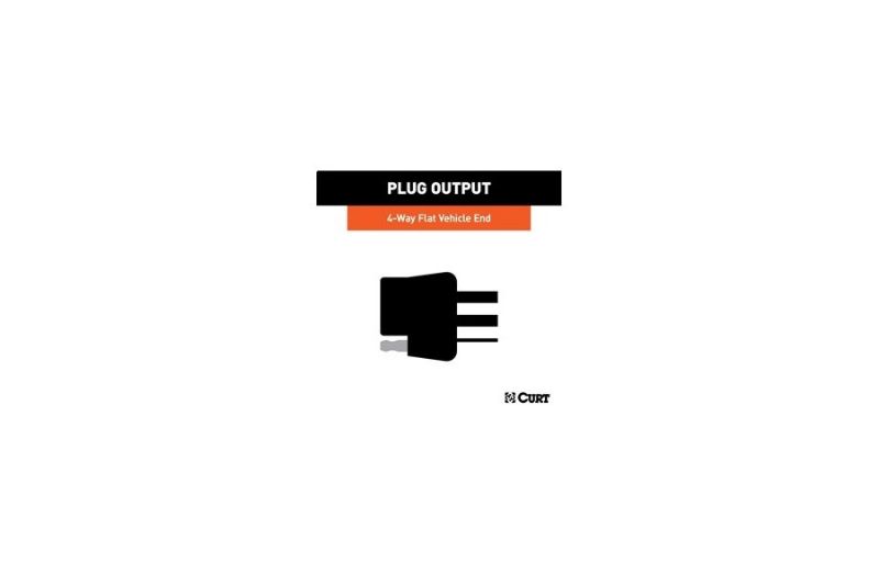 Custom Wiring Harness, 4-Way Flat Output, Select Honda Accord Coupe