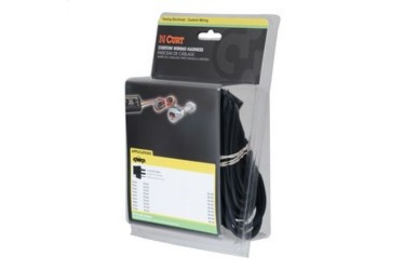 Custom Wiring Harness, 4-Way Flat Output, Select Chrysler 300 C