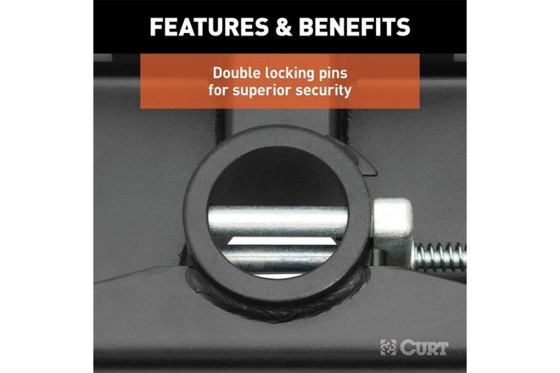 Double Lock Gooseneck Hitch Kit with Brackets, Select Ford F-150