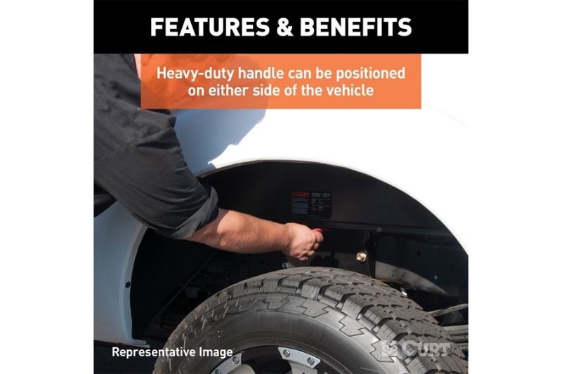 Double Lock Gooseneck Hitch Kit with Brackets, Select Ford F-150