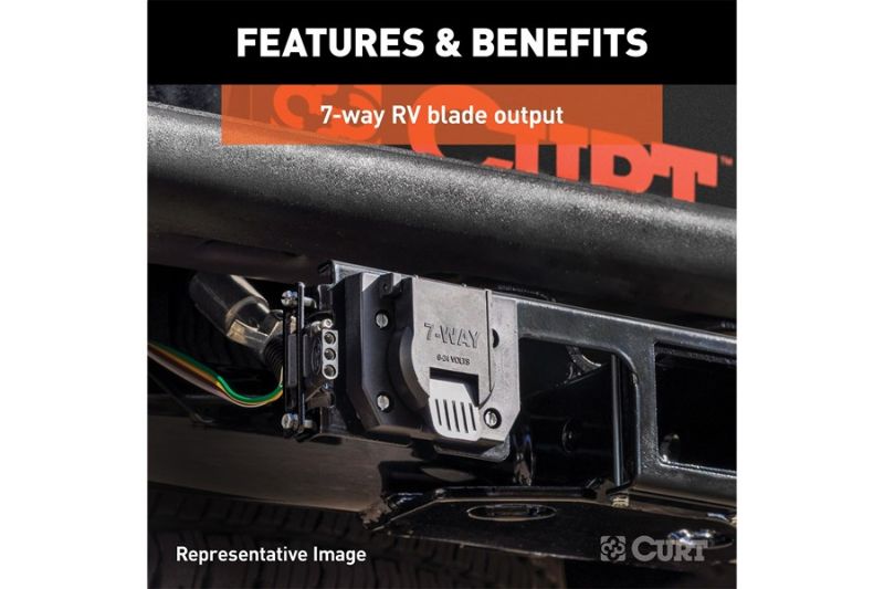 Custom Wiring Harness, 7-Way RV Blade Output, Select Ford Explorer