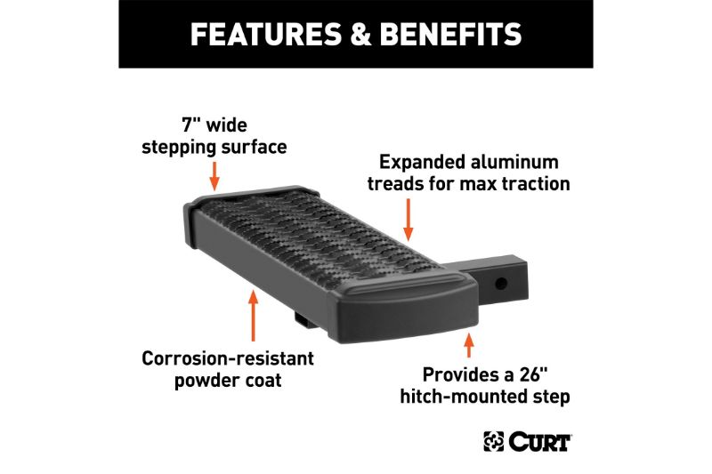 Grip Step Receiver Hitch Step