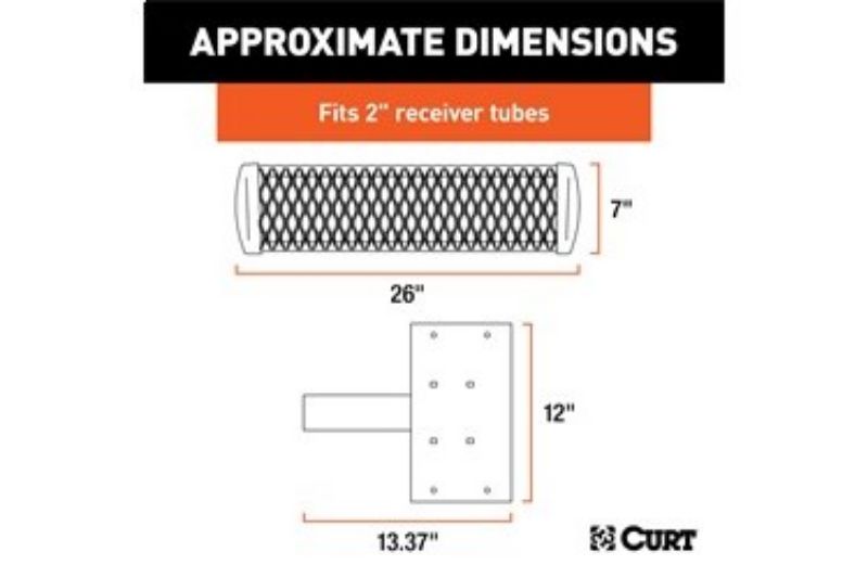 Grip Step Receiver Hitch Step