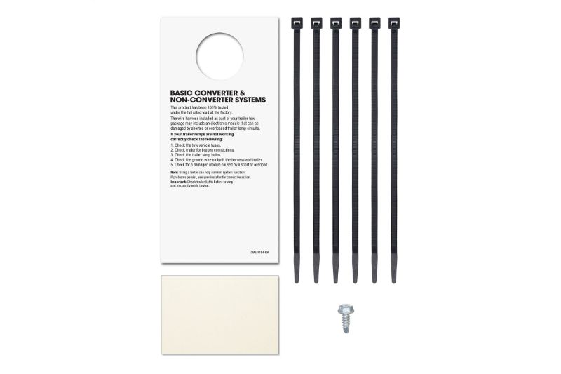 Custom Wiring, 4-Flat, Select Chevy Express, GMC Savana 1500, 2500, 3500, 4500