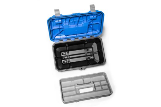 DECKED Crossbox - Drawer Tool Box - Blue Lid