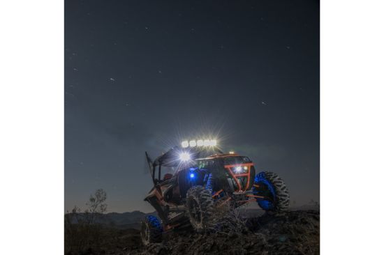 KC HiLiTES 32 Inch Pro6 Gravity LED - 5-Light - Light Bar System - 100W Combo Beam - for 14-18 Polaris RZR