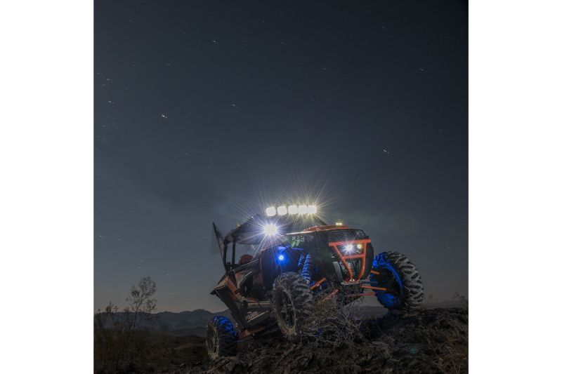 KC HiLiTES 32 Inch Pro6 Gravity LED - 5-Light - Light Bar System - 100W Combo Beam - for 14-18 Polaris RZR