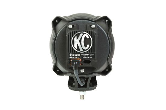 KC HiLiTES 7 Inch Carbon POD HID - 2-Light System - 70W Spot Beam