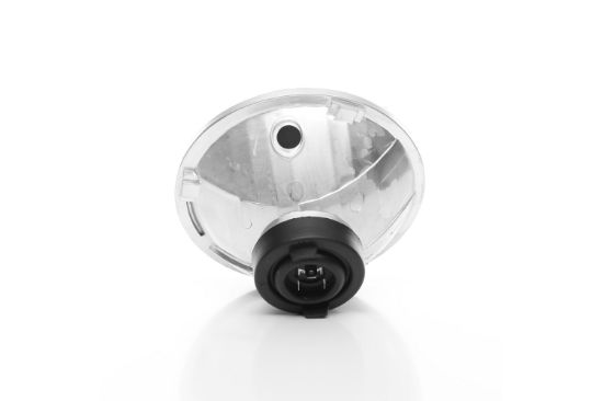 KC HiLiTES 7 Inch Headlight - H4 Halogen - Single Headlight - SAE, ECE - 55W, 60W Driving Beam - Universal, 97-06 Jeep TJ