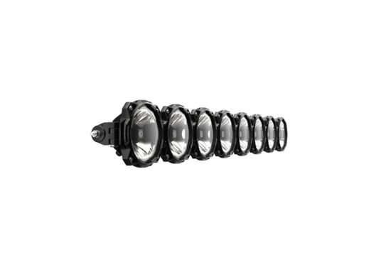 KC HiLiTES 50 Inch Pro6 Gravity LED - 8-Light - Light Bar System - 160W Combo Beam - for 07-18 Jeep JK