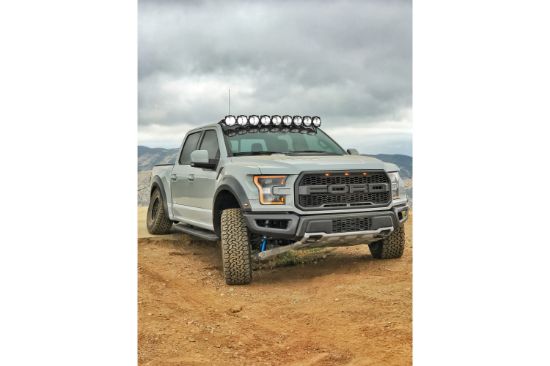 KC HiLiTES 57 Inch Pro6 Gravity LED - 9-Light - Light Bar System - 180W Combo Beam - for 15-20 Ford F150, Raptor