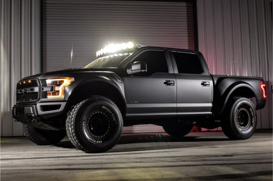 KC HiLiTES 57 Inch Pro6 Gravity LED - 9-Light - Light Bar System - 180W Combo Beam - for 15-20 Ford F150, Raptor