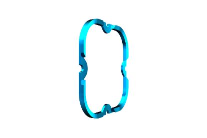 KC HiLiTES FLEX ERA 4 - 1-Bezel Ring - ED Coated - Blue