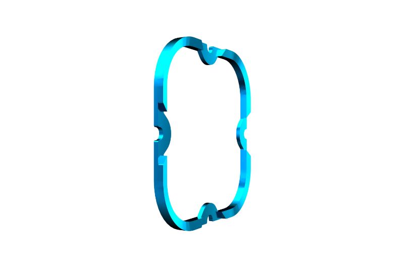 KC HiLiTES FLEX ERA 4 - 1-Bezel Ring - ED Coated - Blue