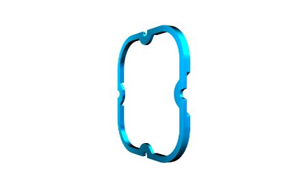 KC HiLiTES FLEX ERA 4 - 1-Bezel Ring - ED Coated - Blue