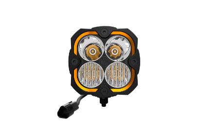 KC HiLiTES FLEX ERA 4 - 2-Light System - 80W Combo Beam