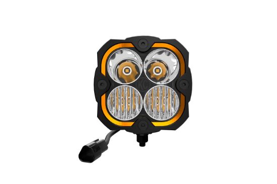 KC HiLiTES FLEX ERA 4 - 2-Light System - 80W Combo Beam