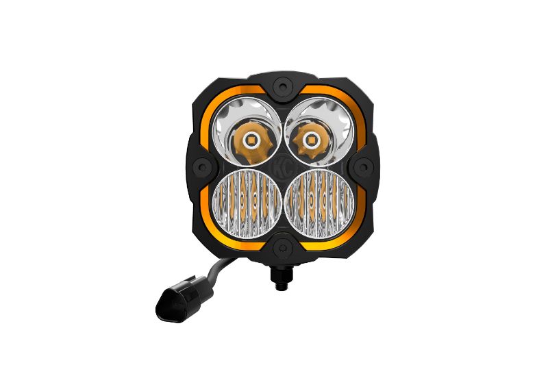 KC HiLiTES FLEX ERA 4 - 2-Light System - Ditch Light Kit - Combo Beam - for Jeep 392 Mojave