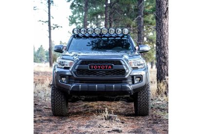 KC HiLiTES Bracket Set - Fog Pocket Kit for FLEX ERA 3 - Brackets and Bezels - For Toyota Vehicles (pr)