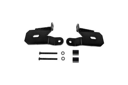 KC HiLiTES Bracket Set - Light Mount - Windshield - Pillar Mount - Pair - for 18-23 Jeep JL, JT, 4xe