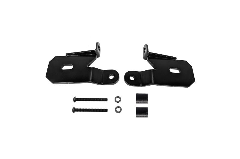 KC HiLiTES Bracket Set - Light Mount - Windshield - Pillar Mount - Pair - for 18-23 Jeep JL, JT, 4xe
