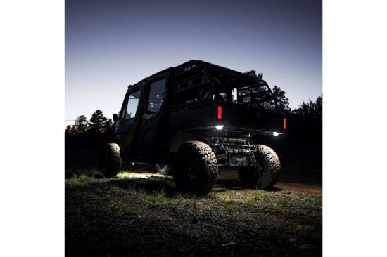 KC HiLiTES Cyclone V2 LED - Single Light - Clear Lens - 5W Flood Beam