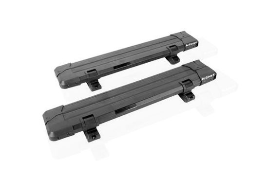 Kuat Switch 4 - Clamshell Flip Down Ski Rack - Black - 4 Ski & Snowboard Rack