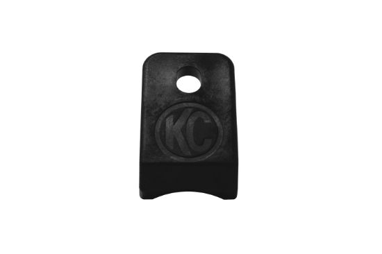 KC HiLiTES Bracket Set - Tube Clamp Light Mount - KC MTZ 40 Degree - Rubber Sleeve - Pair - 1.5 Inch - 2.0 Inch