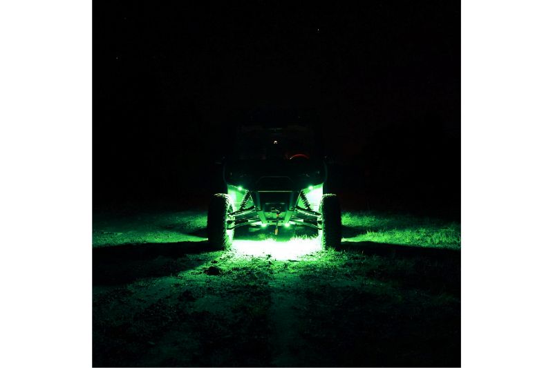 KC HiLiTES Cyclone V2 LED - Replacement Lens - Green - Single