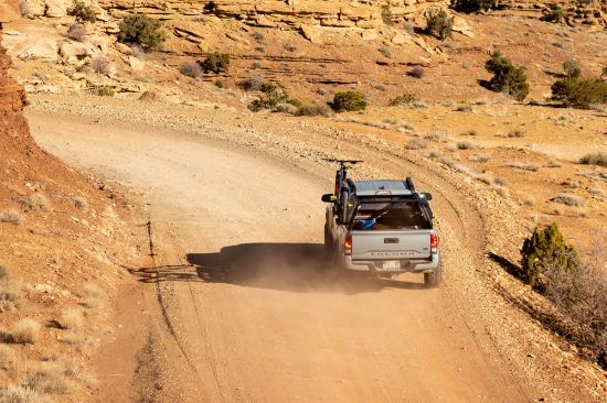 Kuat Ibex Truck Bed Rack - Mid-Size - Short-Bed - Sandy Black