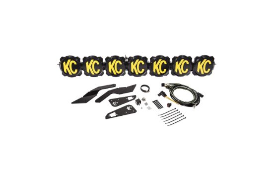 KC HiLiTES 45 Inch Pro6 Gravity LED - 7-Light - Light Bar System - 140W Combo Beam - for 17-19 Can-Am Maverick X3