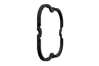 KC HiLiTES FLEX ERA 4 - 1-Bezel Ring - ED Coated - Black