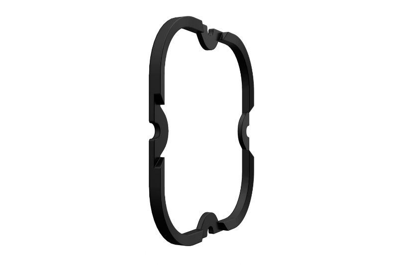 KC HiLiTES FLEX ERA 4 - 1-Bezel Ring - ED Coated - Black