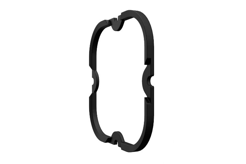 KC HiLiTES FLEX ERA 4 - 1-Bezel Ring - ED Coated - Black