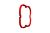 KC HiLiTES FLEX ERA 4 - 1-Bezel Ring - ED Coated - Red