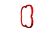 KC HiLiTES FLEX ERA 4 - 1-Bezel Ring - ED Coated - Red