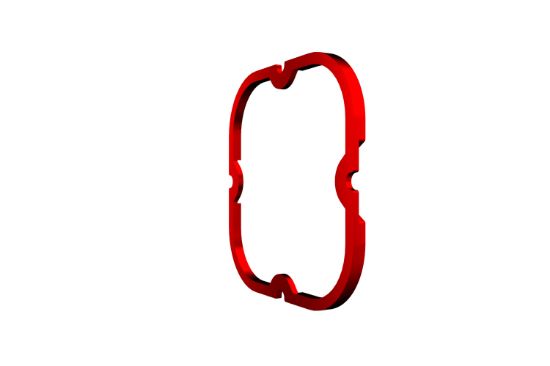 KC HiLiTES FLEX ERA 4 - 1-Bezel Ring - ED Coated - Red