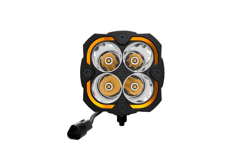 KC HiLiTES FLEX ERA 4 - 2-Light System - 80W Spot Beam