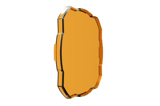 KC HiLiTES FLEX ERA 4 - Light Shield, Hard Cover - Amber