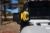 KC HiLiTES Cover - 6 Inch Vinyl Black with Yelllow KC Soft (pr)